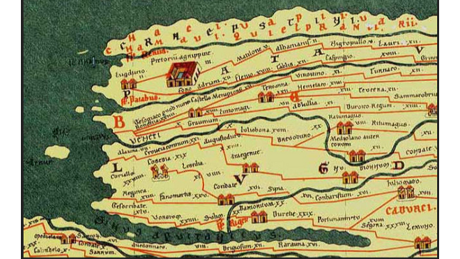 Carte ancienne de la Manche